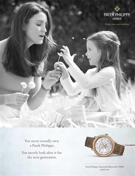 patek philippe advertising campaign.